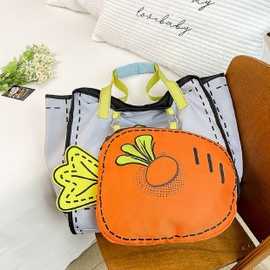 新款旅行运动托特包女款羽毛球斜挎包大容量斜挎包小清新潮流挎包