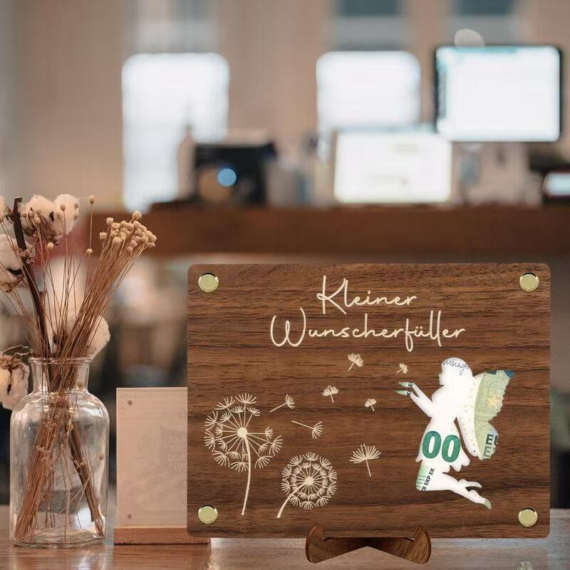 나무 지갑 - 작은 꽃요정