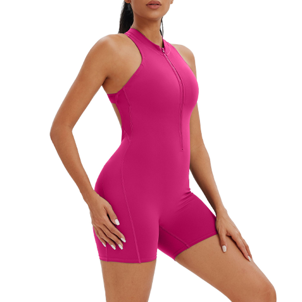 2025 moda de moda transfronteriza europea y americana ropa de yoga medio cardián de espalda abierta, caderas cerradas abdominales, camiseta, pantalones cortos