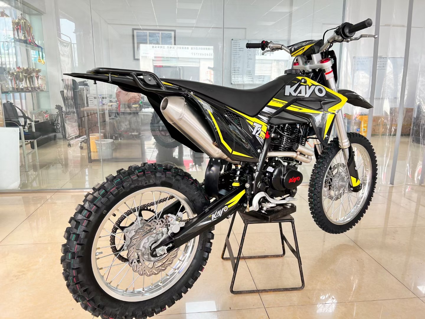 Huayang off-road racing motorcycle K6RD5T4LT2 for track, forest road, night hunting, mountain off-road, KAYO competition