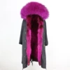 Cross -knee black plum red