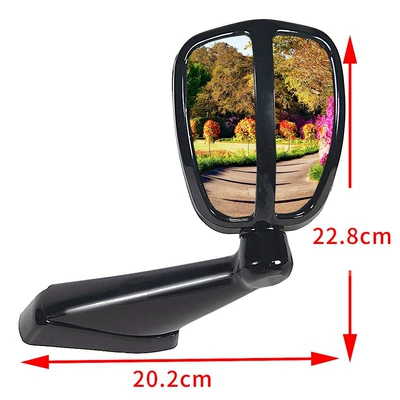 Coach Car Sand Board Mirror, Large field of view rear view auxiliary mirror