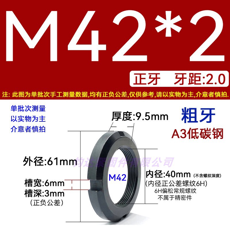 国標丸ナット止め溝入れロックナット元型ロックメス太い歯の細い歯の反歯1.5四溝とキャップ812|undefined