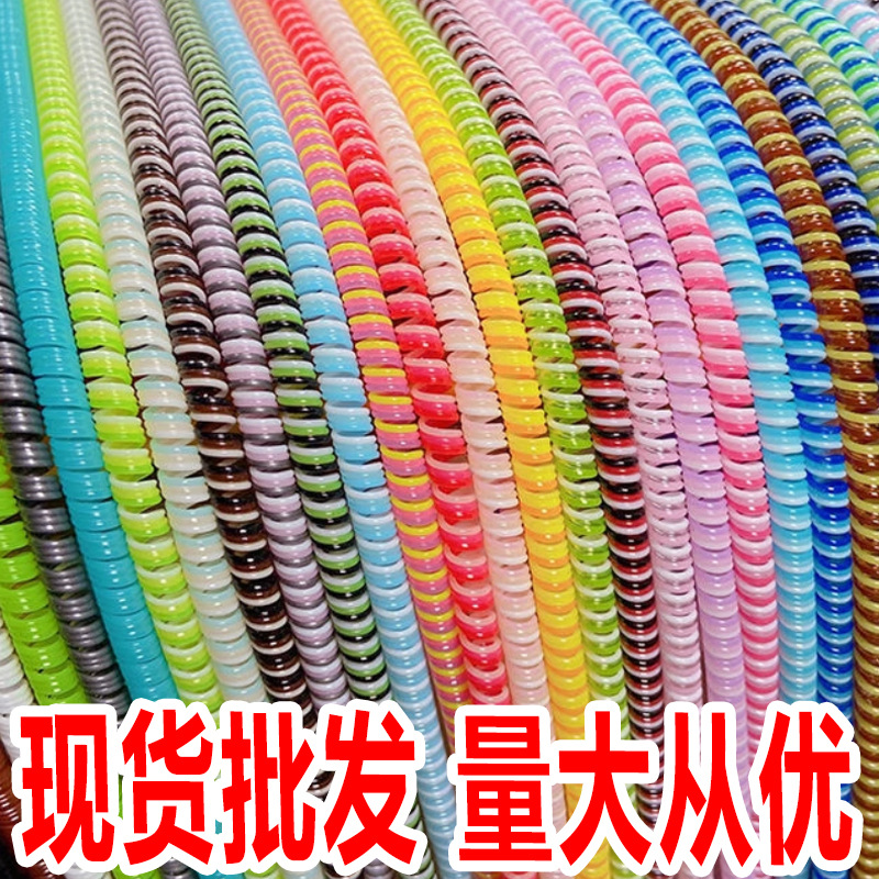 Fabricante de cable de protección de cable de datos cable de carga anti-ruptura cuerda de bobinado multicolor fuente opcional fábrica al por mayor image 1