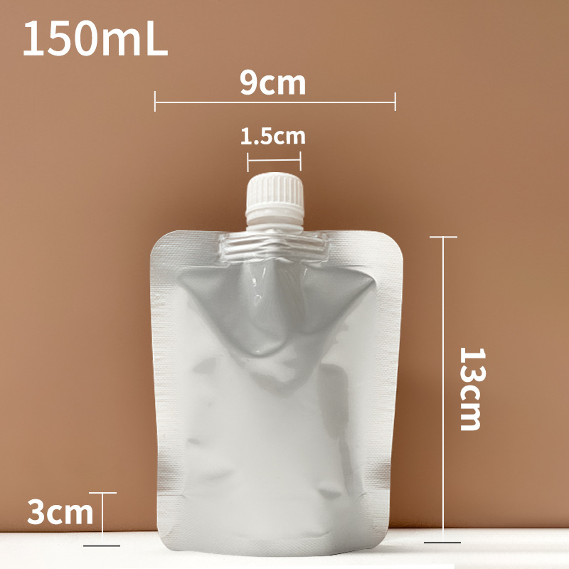 アルミ箔吸口袋ソーススープ牛乳液体包装袋飲料自立式出前スープ袋高温100度|undefined