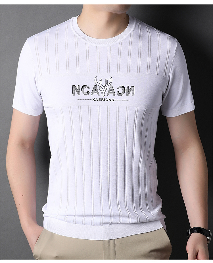 C4279 1200K ÁO THUN NAM TONTDG ÁO LEN NGẮN TAY MÙA HÈ HỌA TIẾT HOA THOÁNG KHÍ THỜI TRANG NAM G04 SẢN PHẨM MỚI