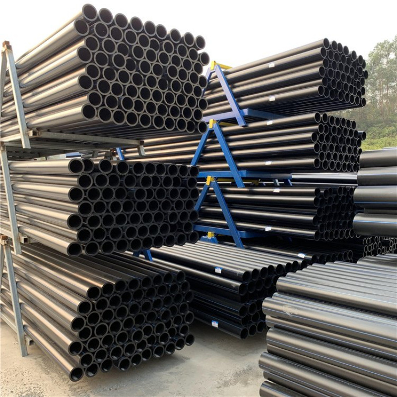 国标PE给水管 DN20-1200 钢丝网骨架复合管消防水管 hdpe实壁排水