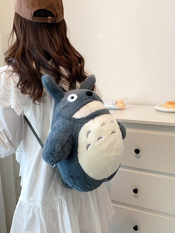 Mochila de Peluche Infantil Animada Transpirable para Uso Diario