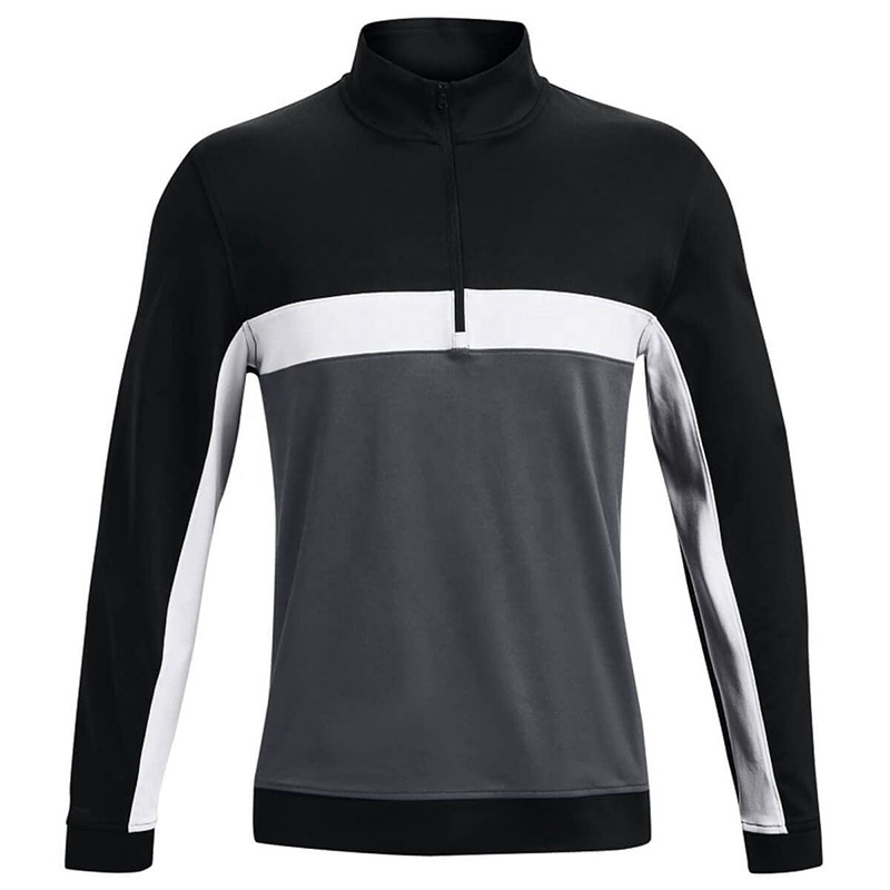Men's sports half zip collar golf pullover waterproof windbreaker polyester quarter zip collar sweatshirt Men's sports half zip collar golf pullover waterproof windbreaker polyester quarter zip collar sweatshirt