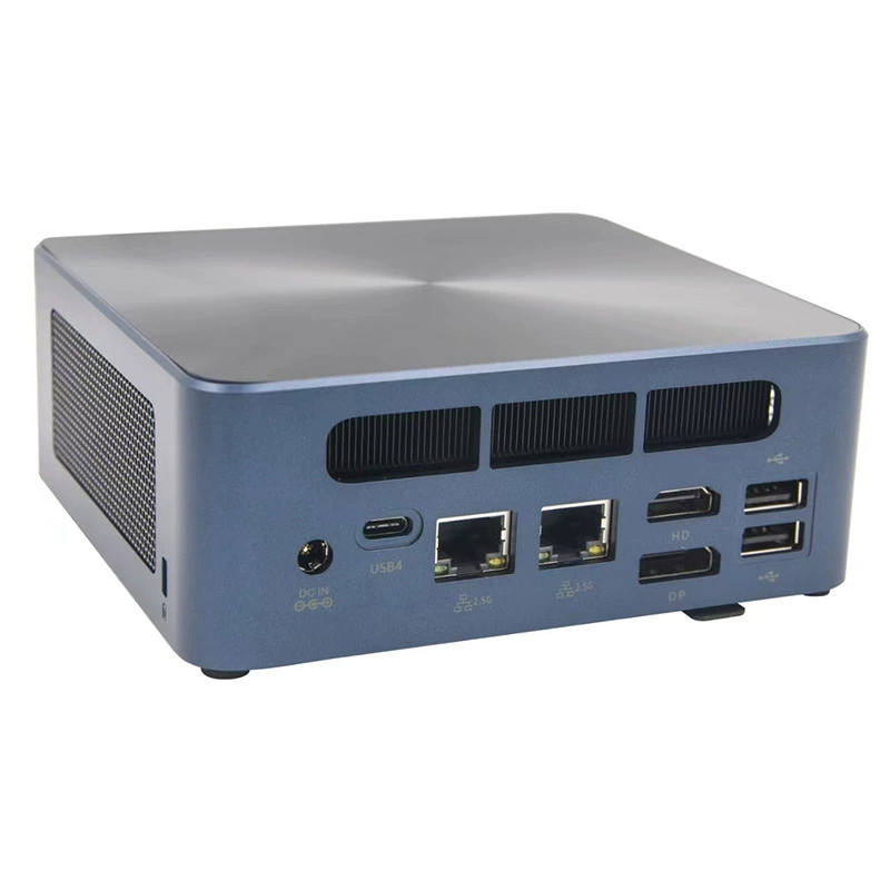 New AMDR77840 mini computer host 4K three-screen industrial control minipc desktop