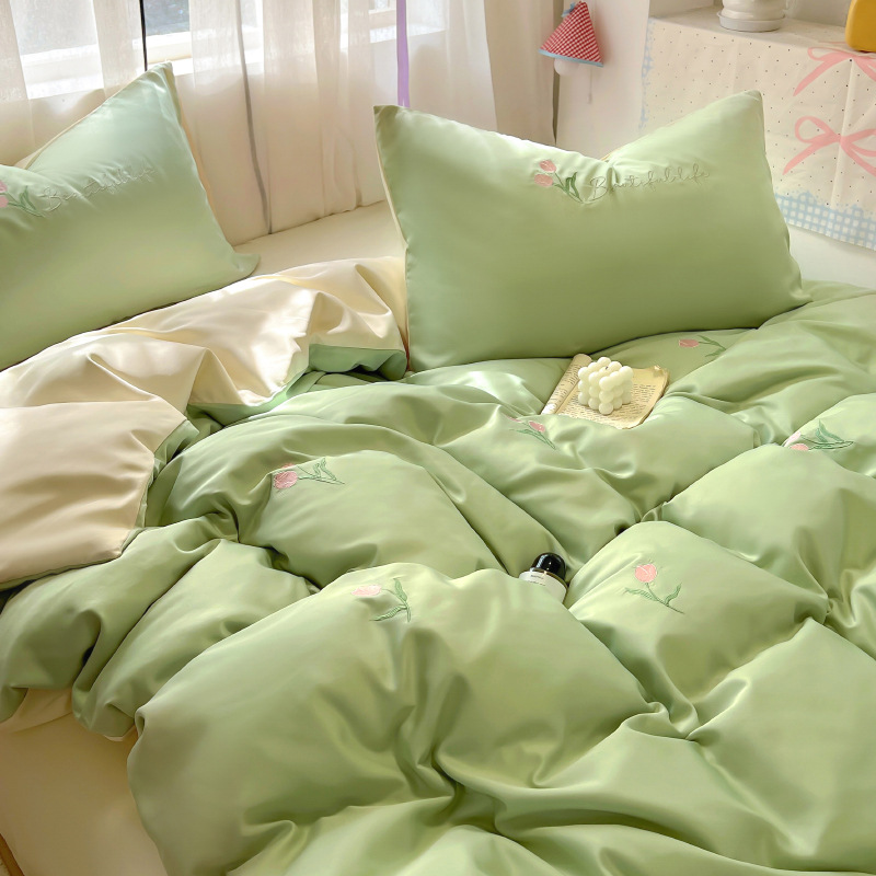 Tulipán-Arroz verde