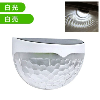 LED-встроенные водораздельные ступени уличные водостойкие солнечные светильники для забора, беседки, бра-установка