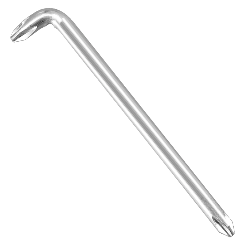 Cortador en forma de L ángulo recto cruzado destornillador de 90 grados curva esquina curva tipo Z destornillador de doble propósito destornillador magnético