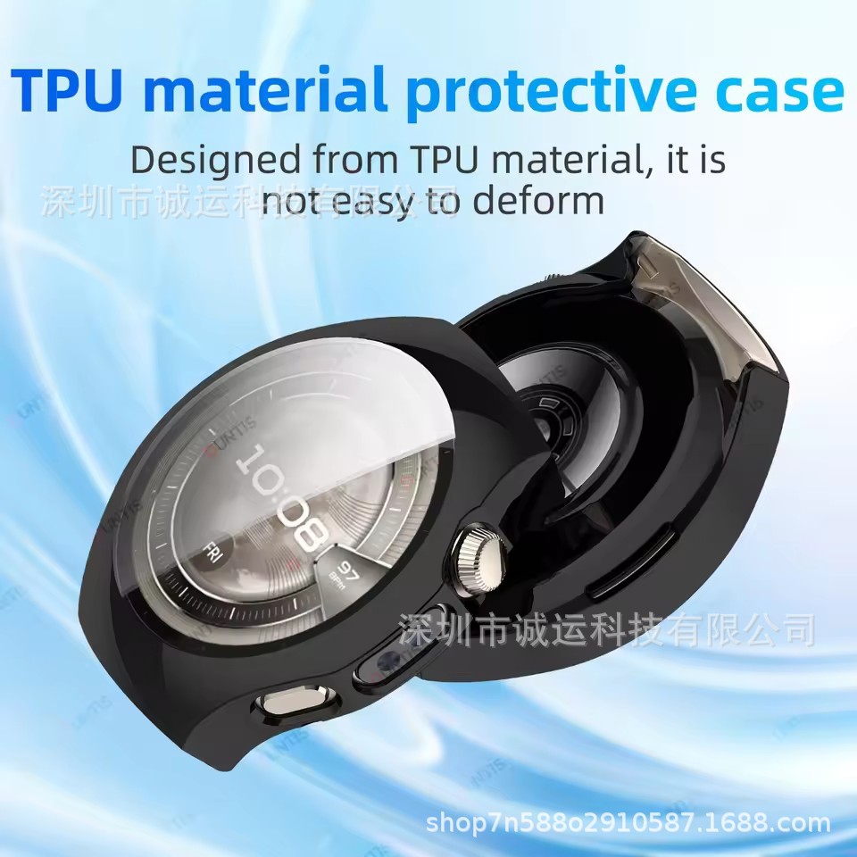 HUAWEI watch5 protective case 46mm soft shell electroplated TPU full cover HUAWEI watch5 case Item Picture