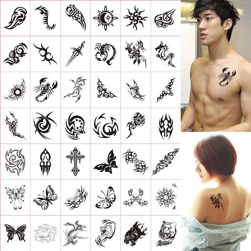 New cross-border tattoo stickers for men and women, butterfly, scorpion, wing patterns, party arm and collarbone tattoo stickers New cross-border tattoo stickers for men and women, butterfly, scorpion, wing patterns, party arm and collarbone tattoo stickers
