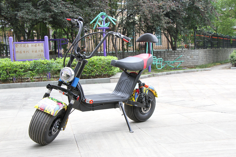 Harley-Style Electric Scooter, Small Harley-Style Electric Scooter, 48V Harley-Style Scooter, Citycoco Harley