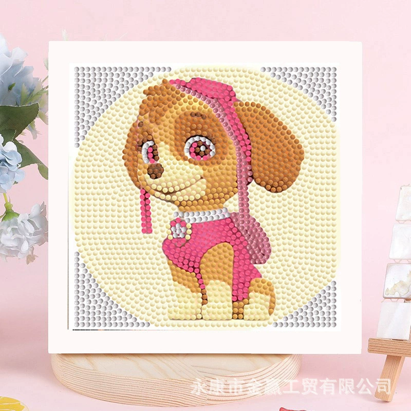 Мультяшная умная игрушка, DIY, новая коллекция, детское handmade diy, украшенная бриллиантами