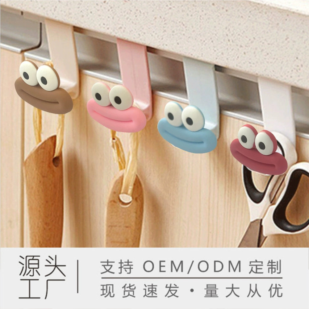 Большой рот глаз мешок для мусора крючок для кухни полиэтиленовый пакет крючок для шкафа