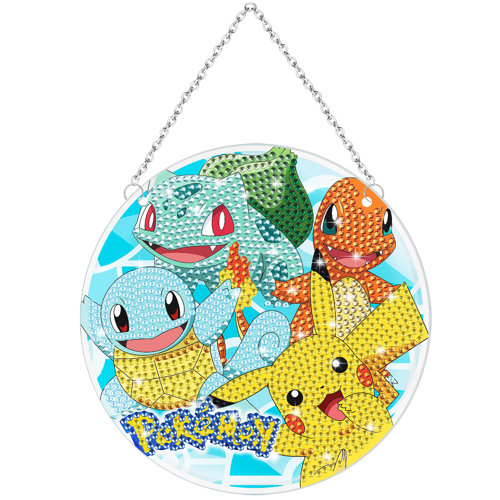 Pikachu Amazon DiDi Diamante Pintura Colgante Acrílico Colgante Creativo Diamante Se centran en los niños