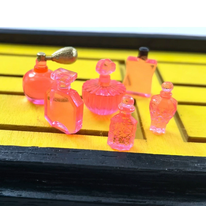 DOLLHOUSE маленькие тканевые аксессуары для кукольного домика DIY модель сцены мини-моделирование духи игрушка Смола маленькие украшения