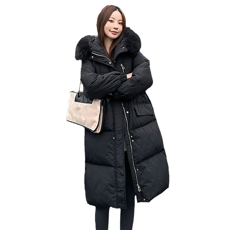 Women's Clothing Long winter coats jacket for women high end ladies winter Chinese opera jacket winter coats collar fashionable thickening Pinghu_voghion.com