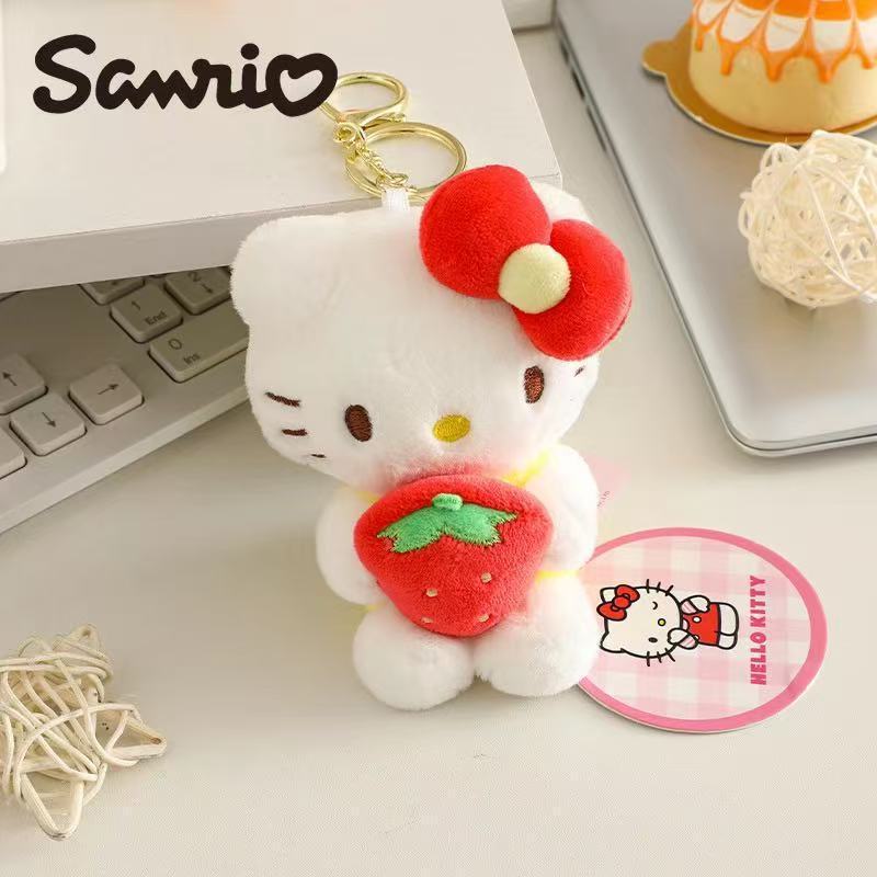 尚绒坊正版三丽鸥毛绒玩具hellokitty玩偶公仔娃娃kt凯蒂猫小挂件|undefined