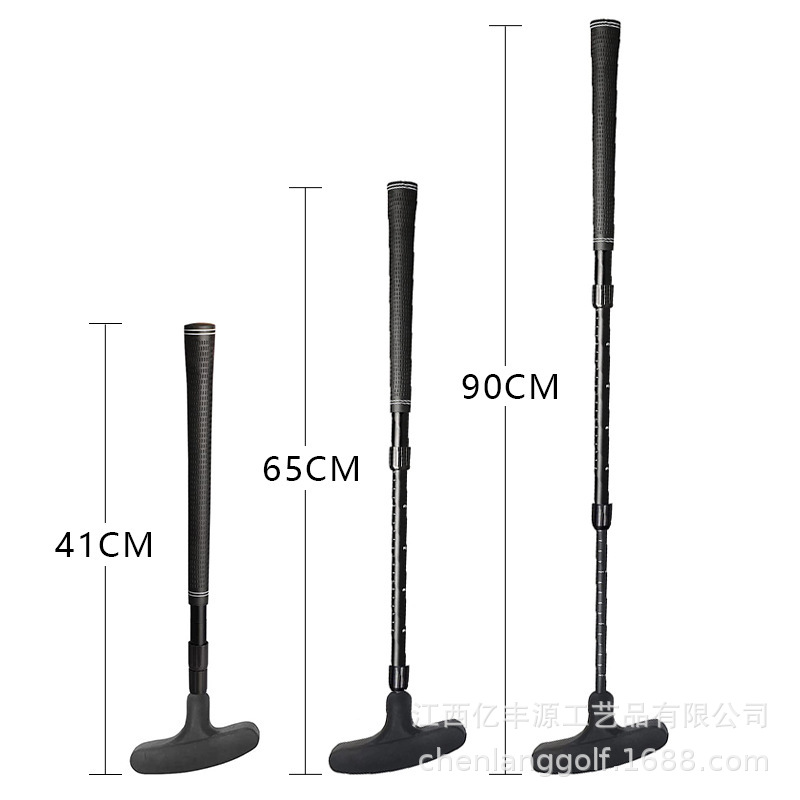 高尔夫球杆 golf两三节伸缩推杆大人小孩户外游戏可调节练习推杆