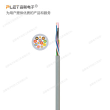 屏蔽數據傳輸電纜,彩色芯線,通過CSA認證  產品型 PLET212