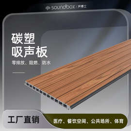 公共场所碳塑吸音板体育馆私人影院墙面吸音 防水B1阻燃吸音材料