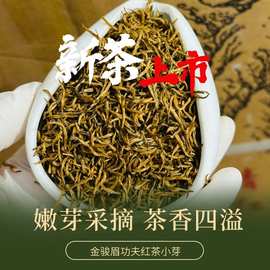 2025年功夫红茶瓜子金川红批发红茶金骏眉小芽梅占红茶茶叶自己喝