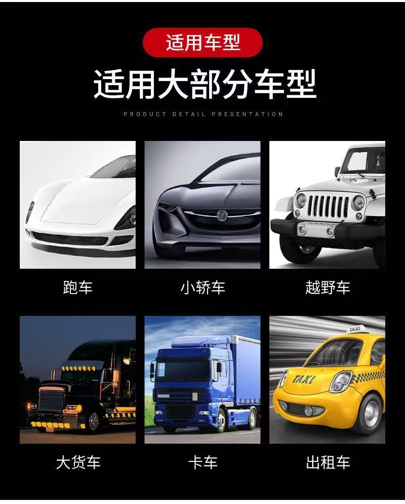 Cross-Border Popular Car Shark Fin Antenna, Car Roof Spoiler Modification with Signal Reception Decoration, No-Drill Antenna
