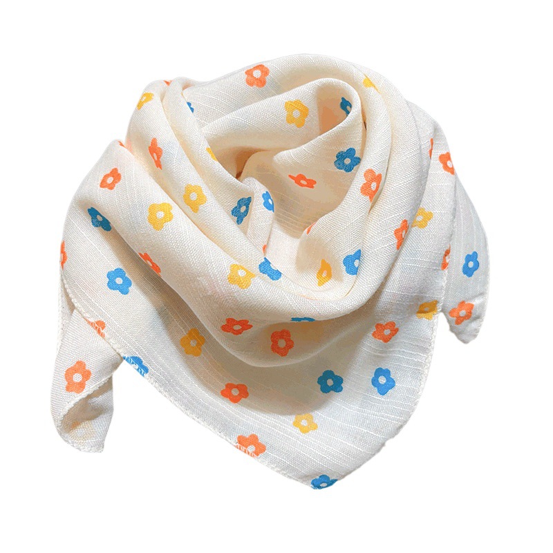 Niñas coreanas bufandas de algodón y lino para niños primavera y otoño delgada baby collar bufandas de viento en todas las estaciones