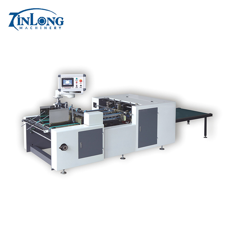 YL5Z-900/1050连体盒上胶机 天地盖糊盒一体机 纸盒成型机 鞋盒机