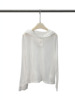 26ye014 milky white long-sleeved outerwear