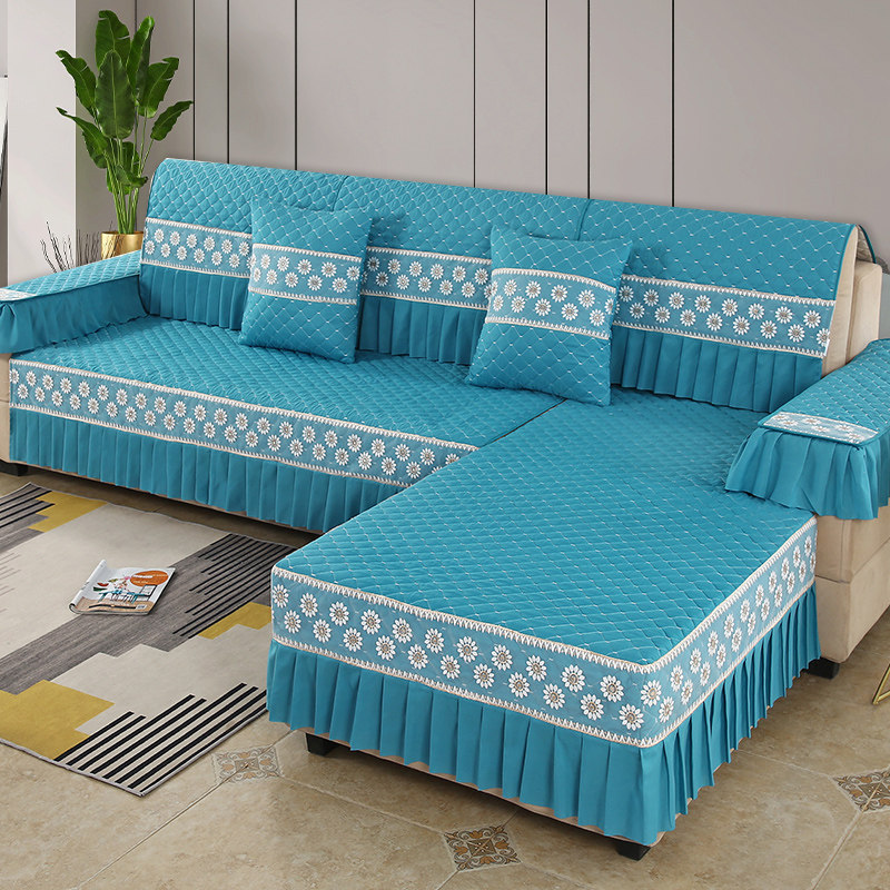Sofa Cushion Set for All Seasons, Full-Cover Sofa Cover, Chaise Lounge Cover, Simple Modern Cushion Combination, Non-Slip Cushion Set Sofa Cushion Set for All Seasons, Full-Cover Sofa Cover, Chaise Lounge Cover, Simple Modern Cushion Combination, Non-Slip Cushion Set