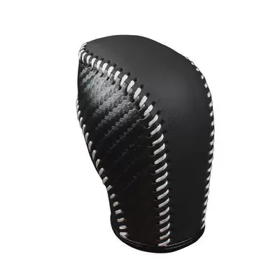 Lavida, Magotan, CC, Passat, POLO, Sürətlər qutusu və əl tormozu başlıqları - volkswagen-sagitar2012-2018-models-plain-weave-black-carbon-silver-gray-thread-genuine-leather