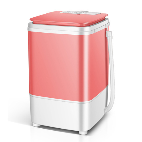 Gaoge mini washing machine with water content 5KG household semi-automatic washing and drying all-in-one machine Blu-ray free drain basket