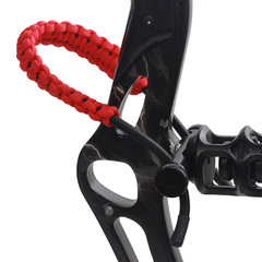 廠家直銷麻花腕繩弓箭射箭器材保護繩不易脫落射箭腕繩多顏色可選