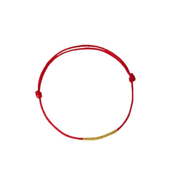 red rope bracelet