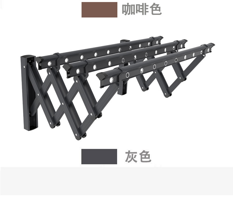 户外推拉晾衣架