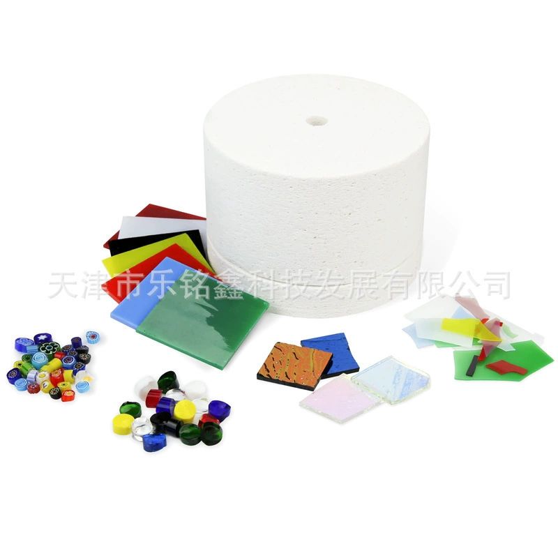 [Печь из 6 предметов] Ювелирные изделия ручной работы из термоплавкого стекла, поделки из стекла, изготовление микроволновой печи