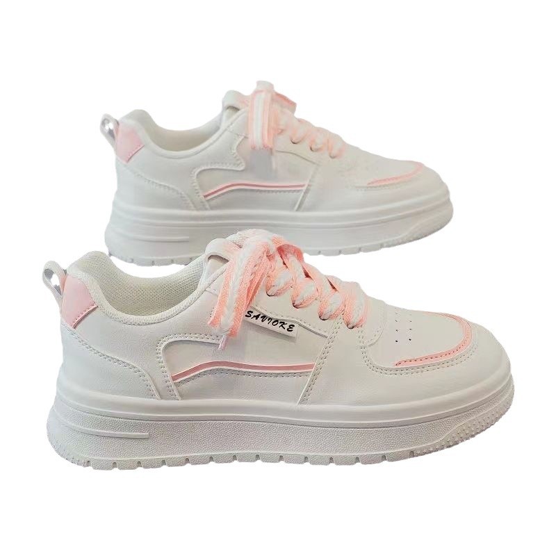 MEIKE2024 otoño nuevos zapatos de skate de moda versátil zapatos blancos pequeños zapatos de deporte casuales pop-ins