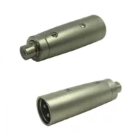 [Переходник XLR-RCA, штекер XLR (канон) — гнездо RCA (тюльпан), балансный разъём на RCA]