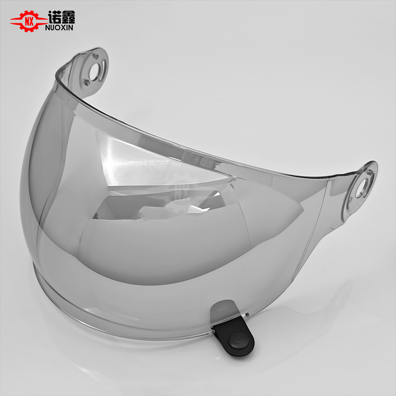 Adaptable BELL Bubble Mirror BULLITT Retro Helmet Lens Color-changing Film Anti-fog Stickers Day and Night Universal Accessories