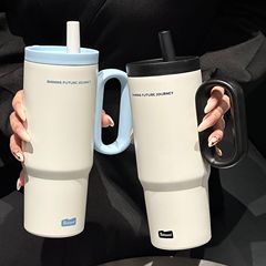 高品質の大容量アイスカップステンレス鋼断熱カップ女の子のためのポータブル車のストローカップ工場卸売