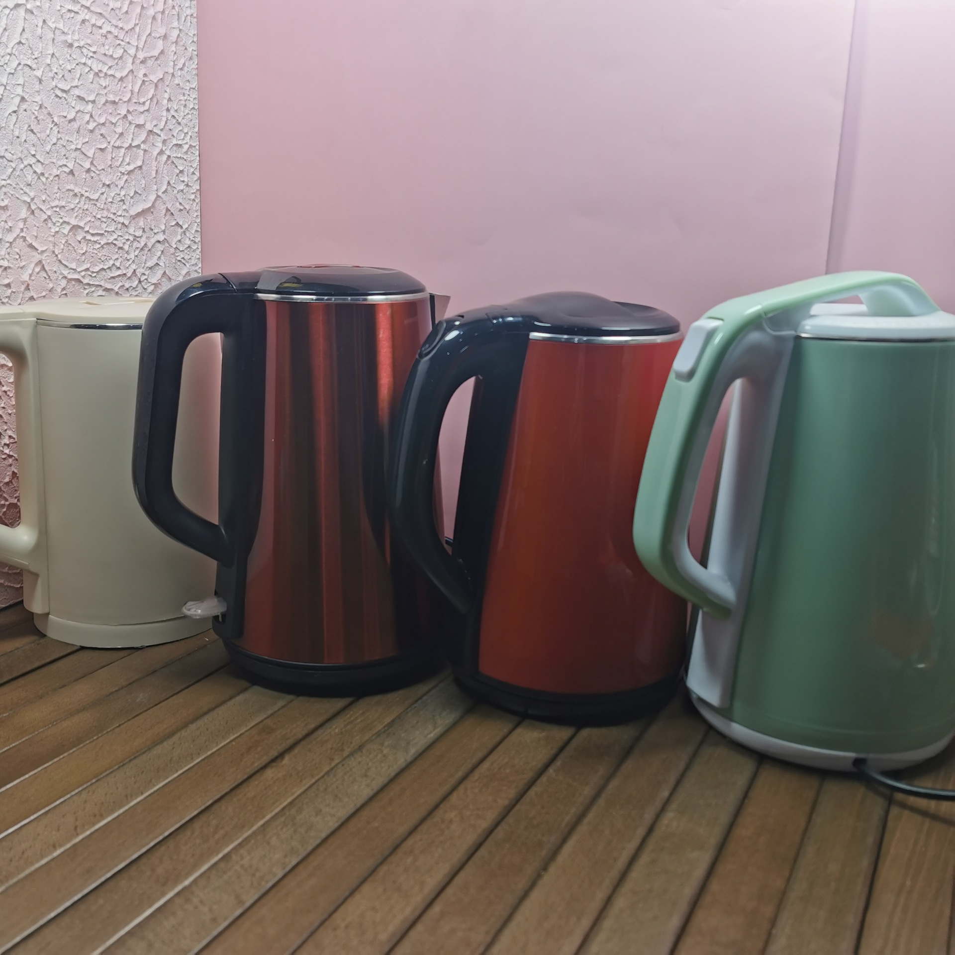 Spot wholesale, fast heating electric kettle, household stainless steel electric kettle, automatic power-off, insulation and opening kettle