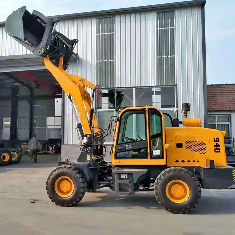 中旺矮脚虎装载车 多功能型装载机 沙子石料铲装车