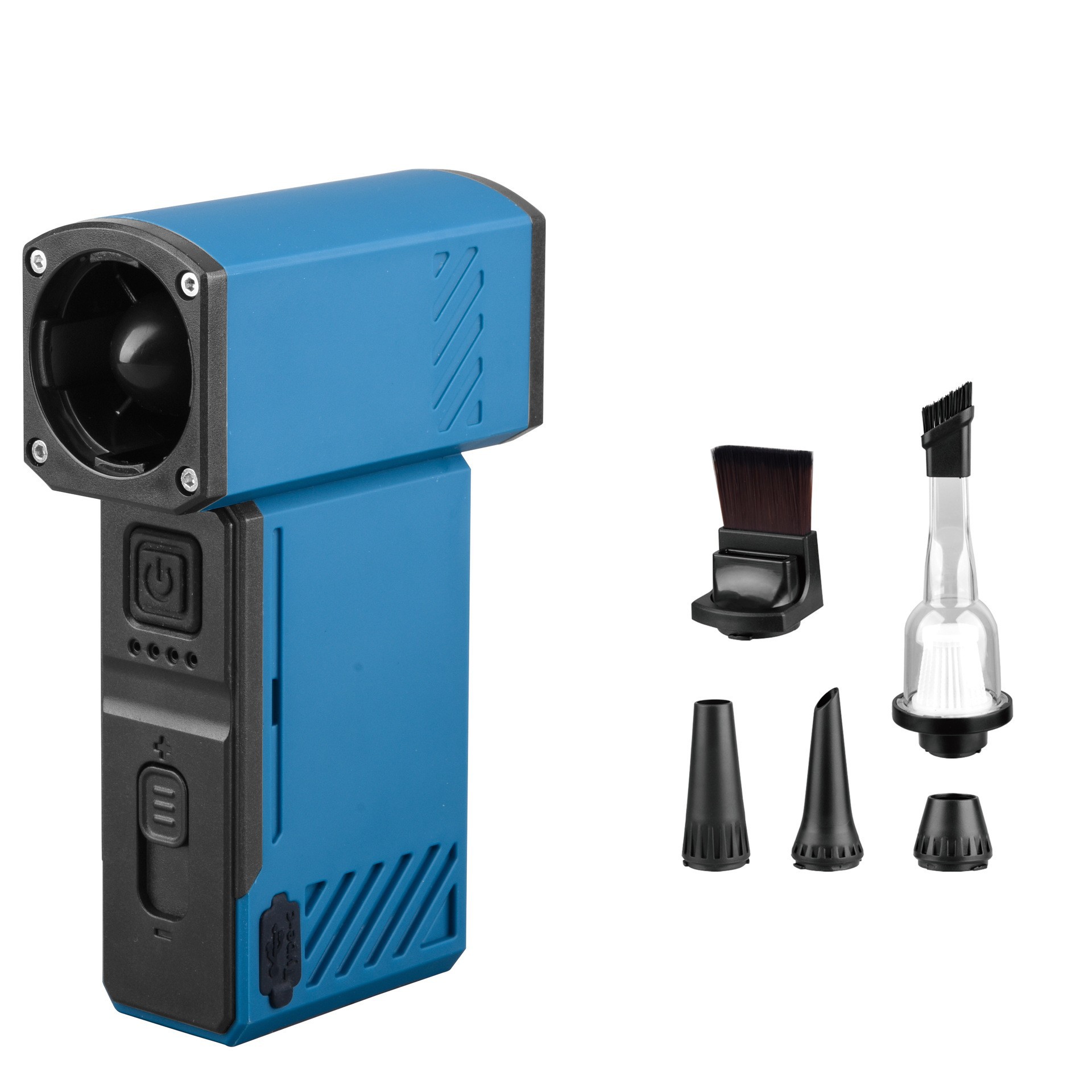 Nuevo ventilador de mano al aire libre transfronterizo Camping USB Infinite violento ventilador motor sin escobillas mini turbo ventilador