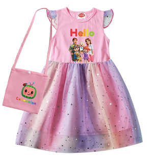 cocomelon���Q��ͨŮͯ�b�B��ȹ�� ���bȹ�� �羳һ�����l8621
