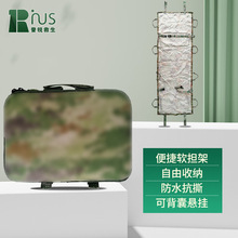 一体式软体担架手提式折叠担架软包担架丛林迷彩救治拖拽式担架